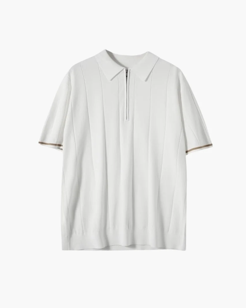 POLO LISERÉ CONTRASTANT