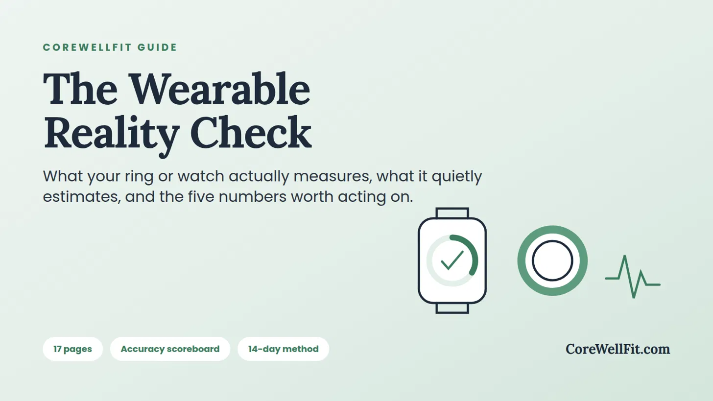 The Wearable Reality Check: Read Your Watch or Ring Properly
