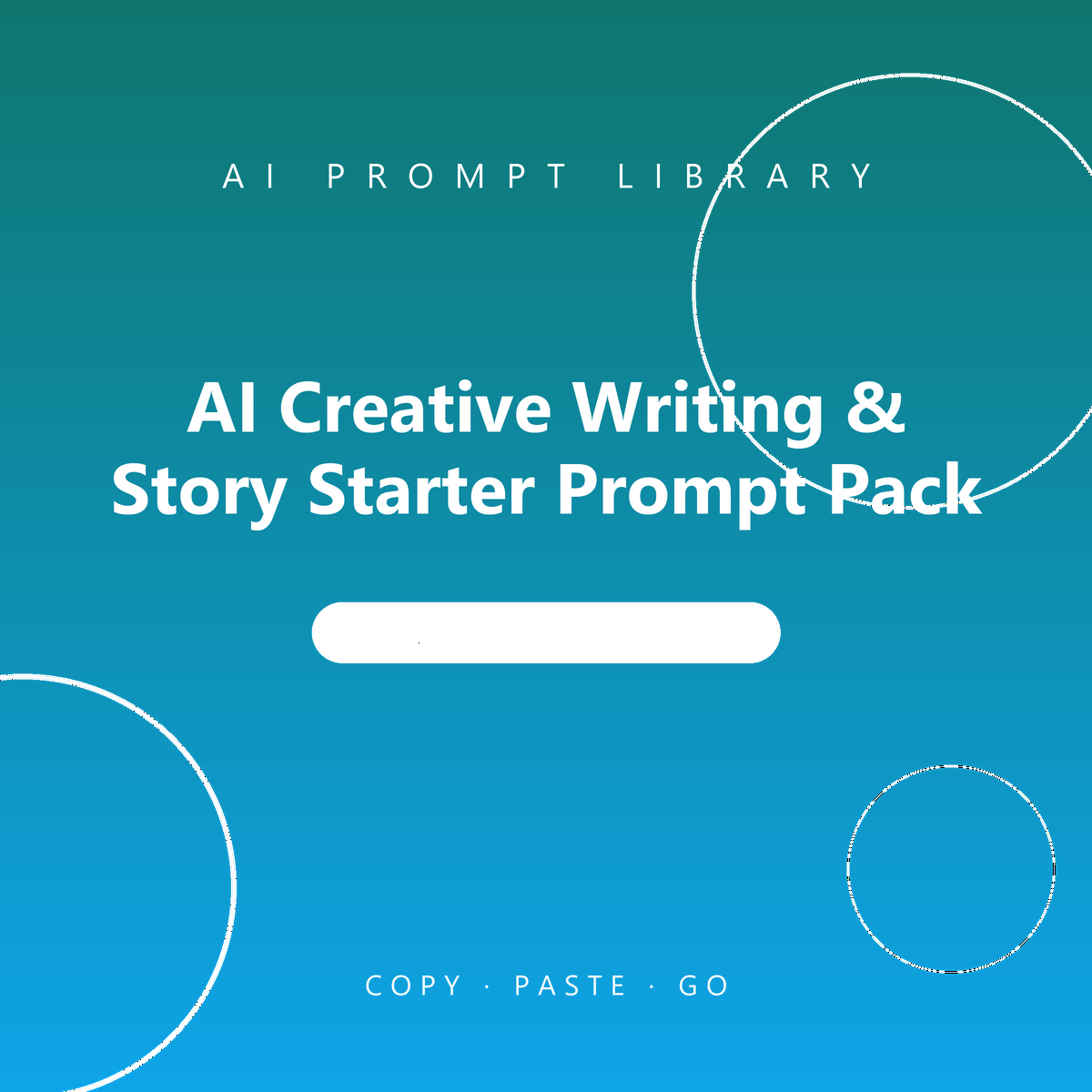 AI Creative Writing & Story Starter Prompt Pack (36 Prompts)