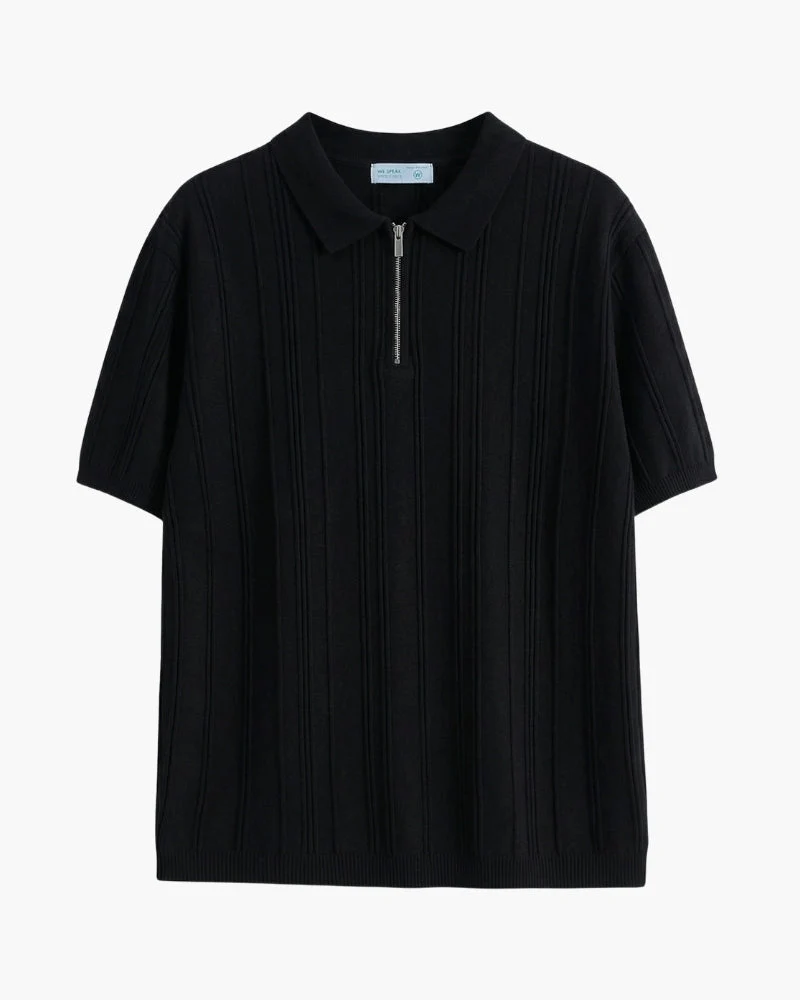 POLO ZIPPÉ SIGNATURE
