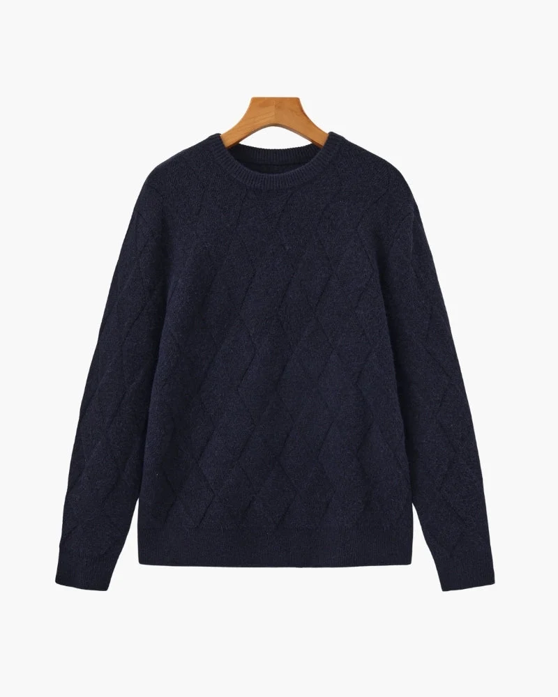 PULL COL ROND LOSANGES
