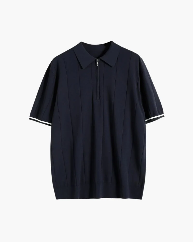 POLO LISERÉ CONTRASTANT