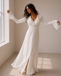 VIOLETTE ROBE MIDI FROUFROU