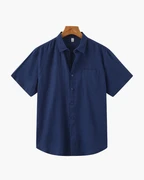 CAPE TOWN CHEMISE LIN COURTE