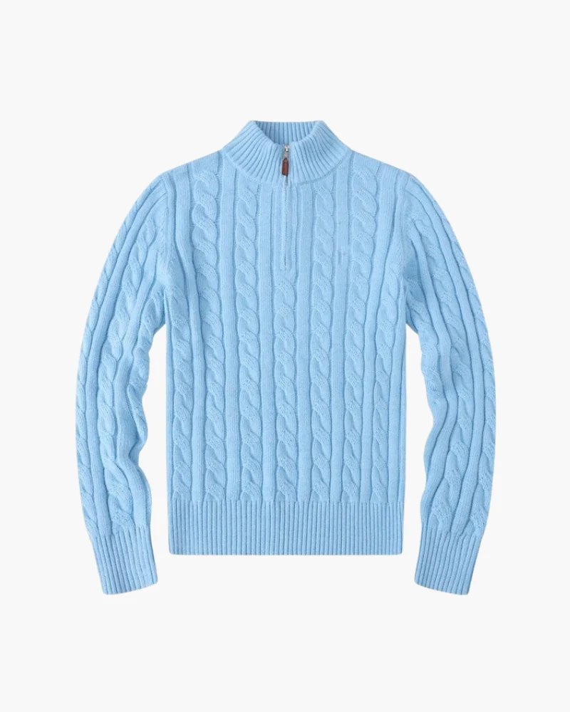 VERBIER PULL DEMI-ZIP