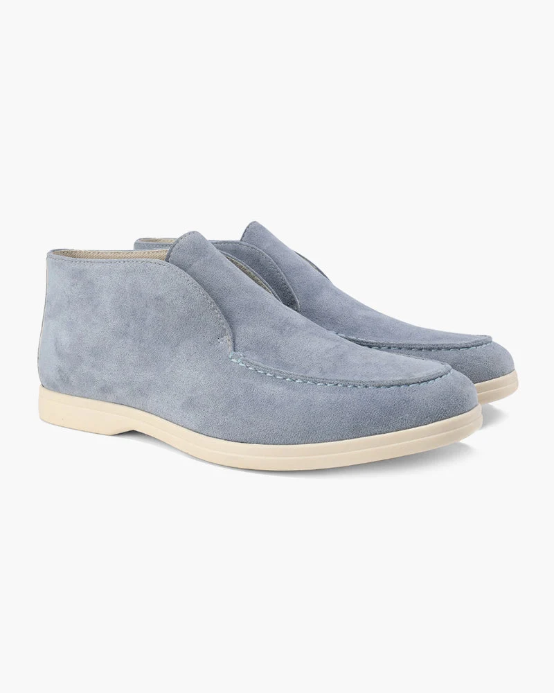 MOCASSINS DAIM HAUTEUR