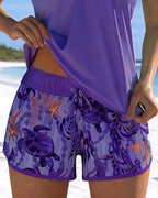 OCÉAN TANKINI IMPRIMÉ FENDU