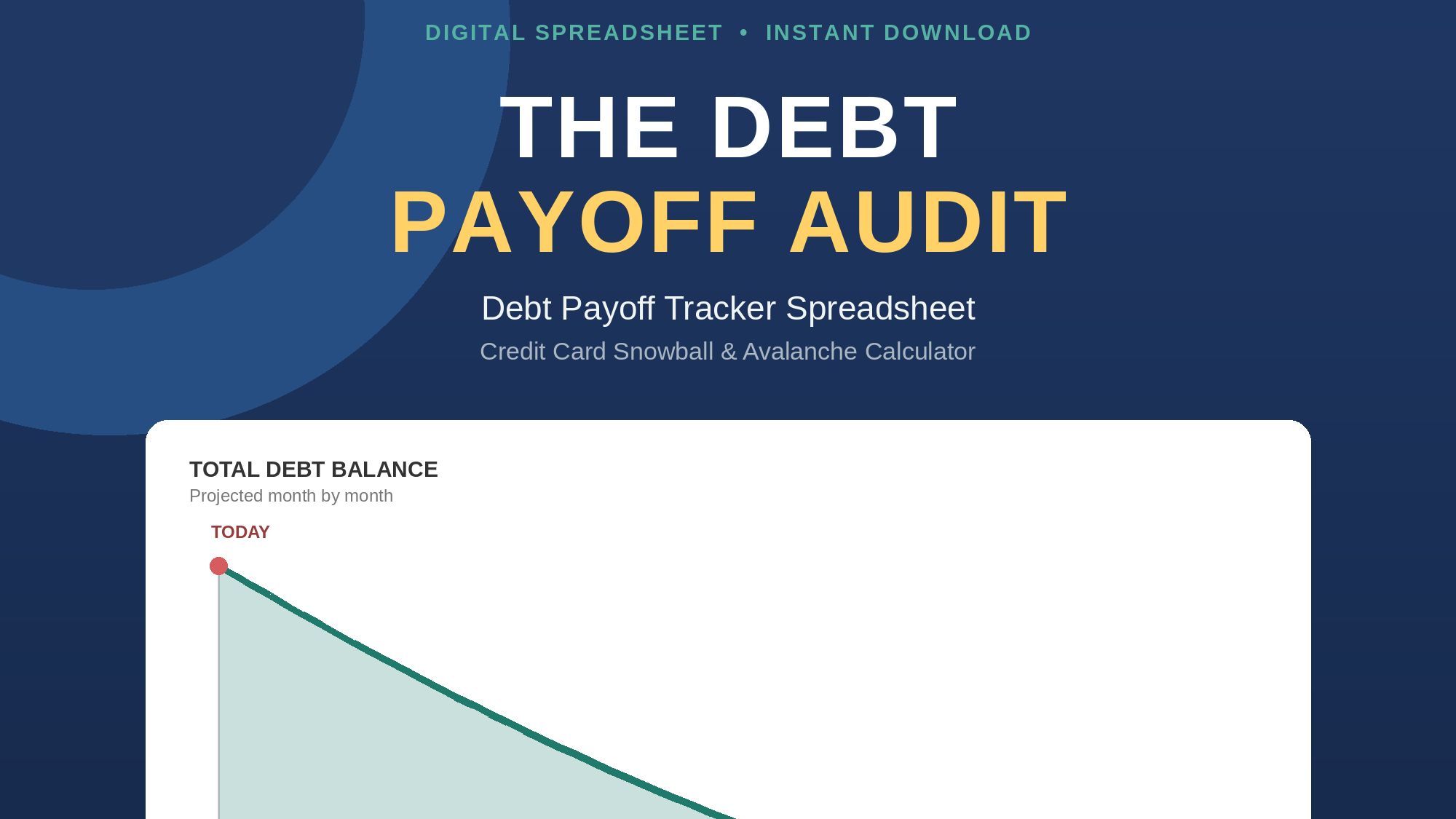 Debt Payoff Tracker Spreadsheet