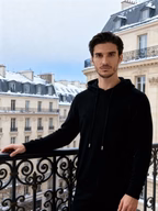 HOODIE 100% CACHEMIRE