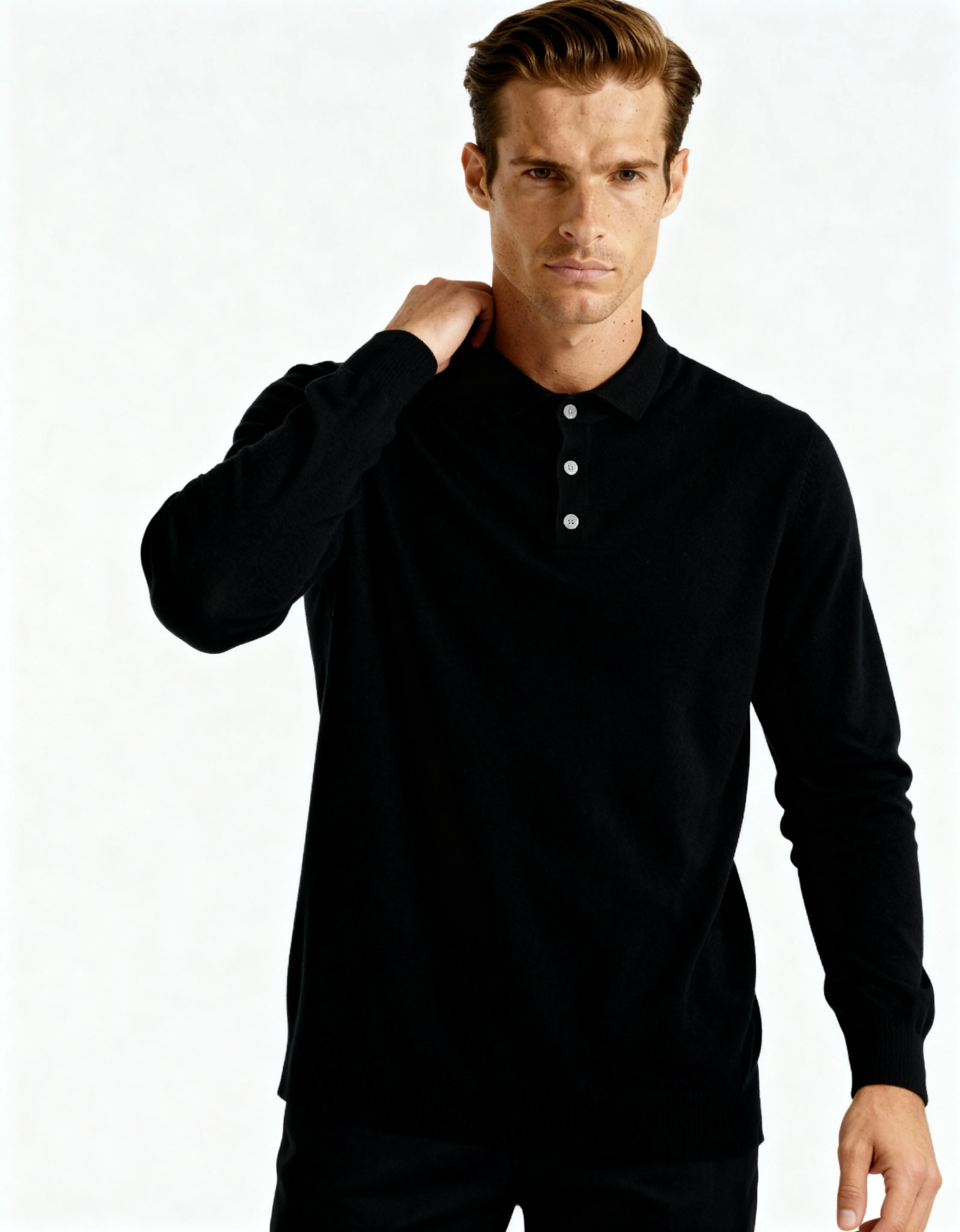 POLO 100% CACHEMIRE