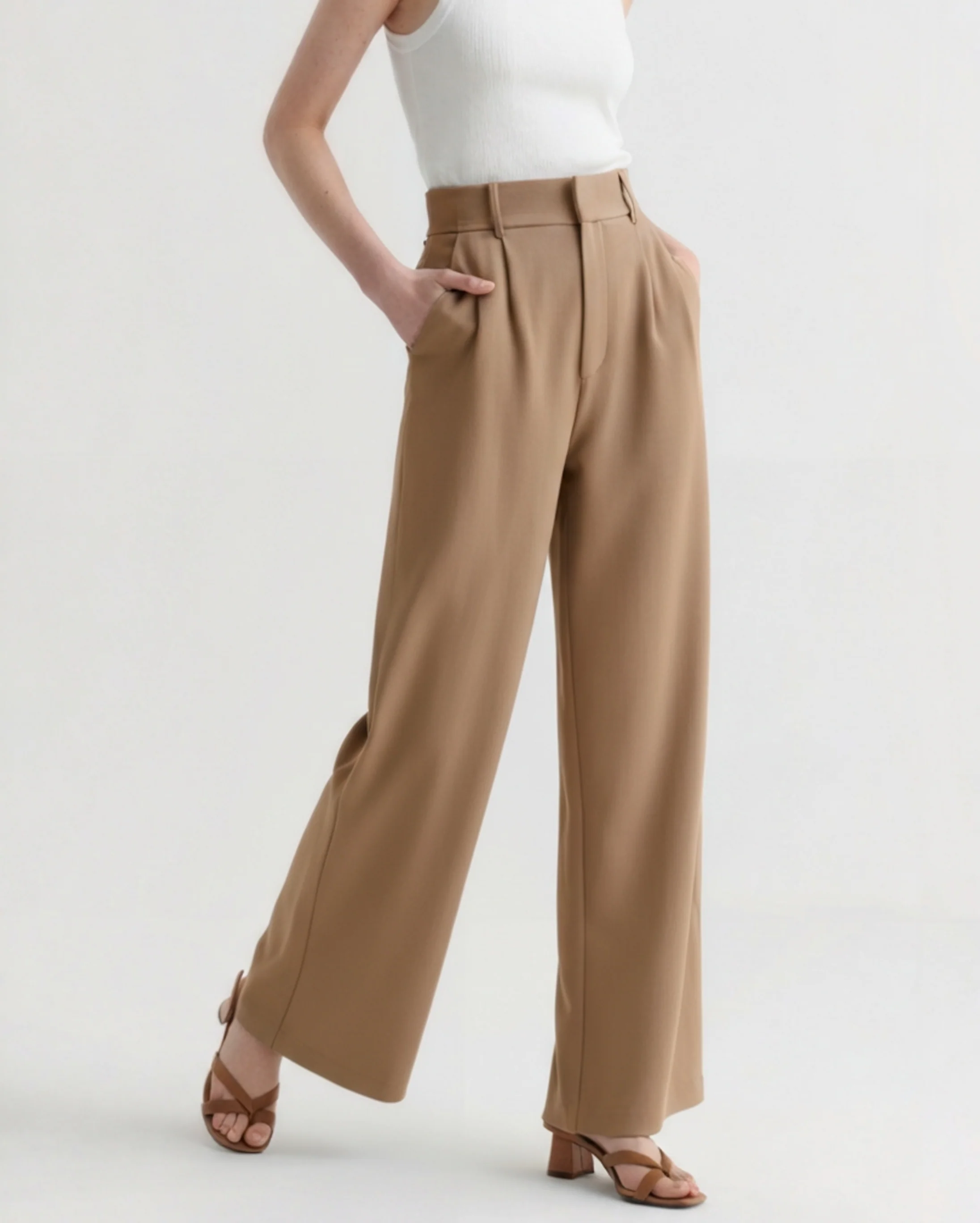 SERENA PANTALON JAMBE LARGE