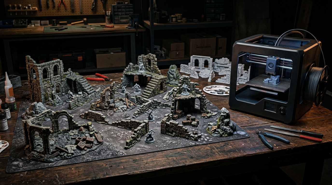 Tabletop Terrain STL Pack