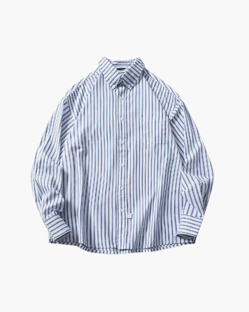 CHEMISE RAYÉE OVERSIZE