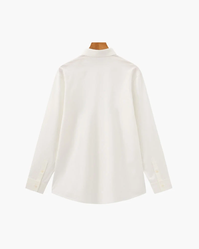 CHEMISE COTON FLEX TAILLÉE