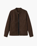 ESTATE VESTE DAIM CUIR