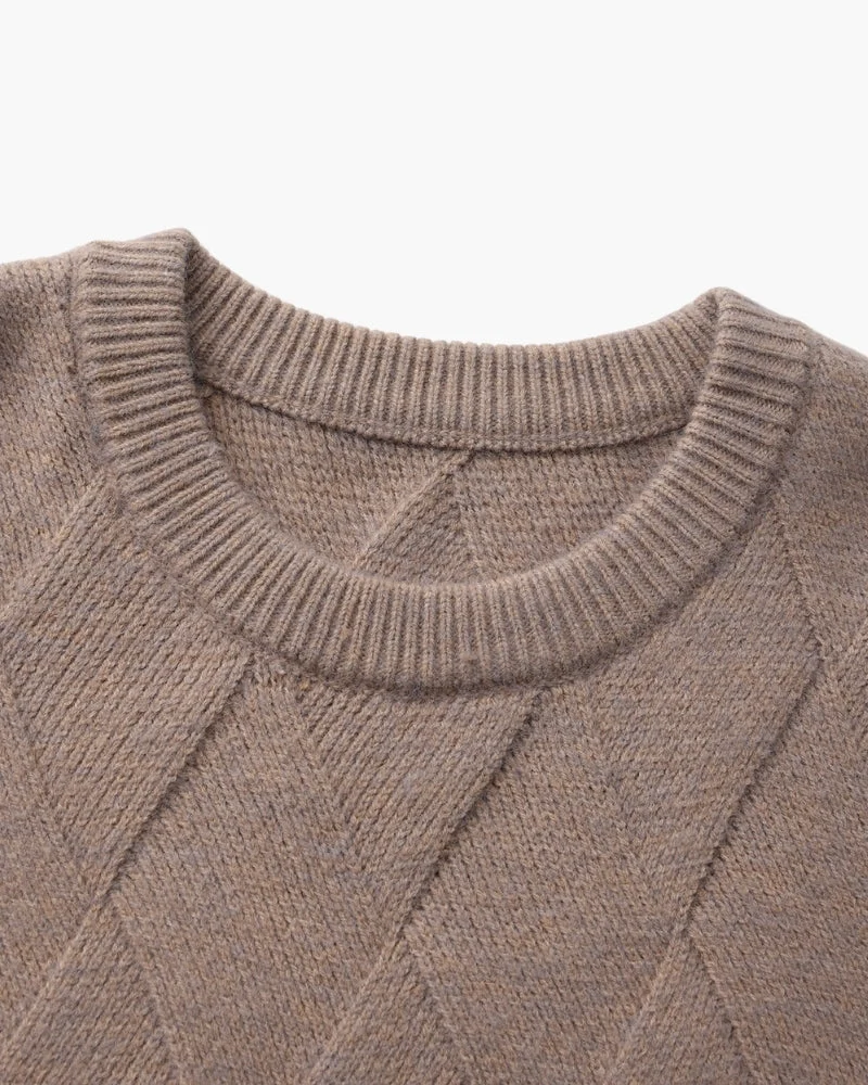 PULL COL ROND LOSANGES