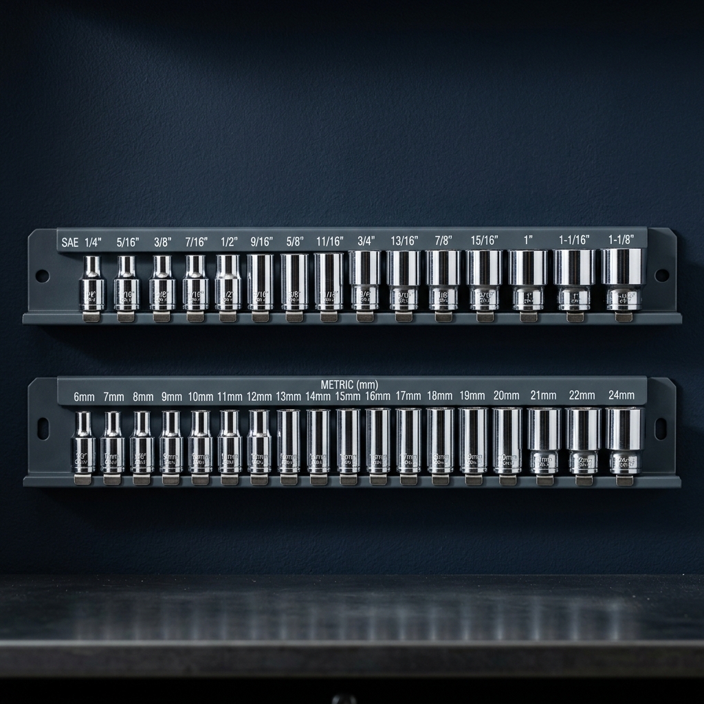 Socket Rail Organizer