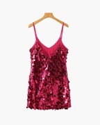 STÉPHANIE MINI ROBE SEQUINS