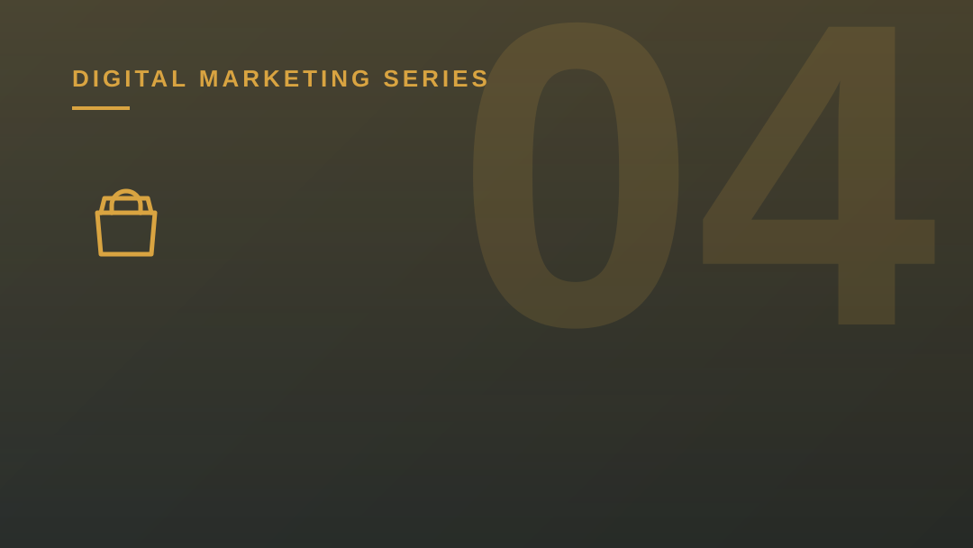 E-commerce : Advanced — "Scale Your Ads and Build an Actual Brand"
