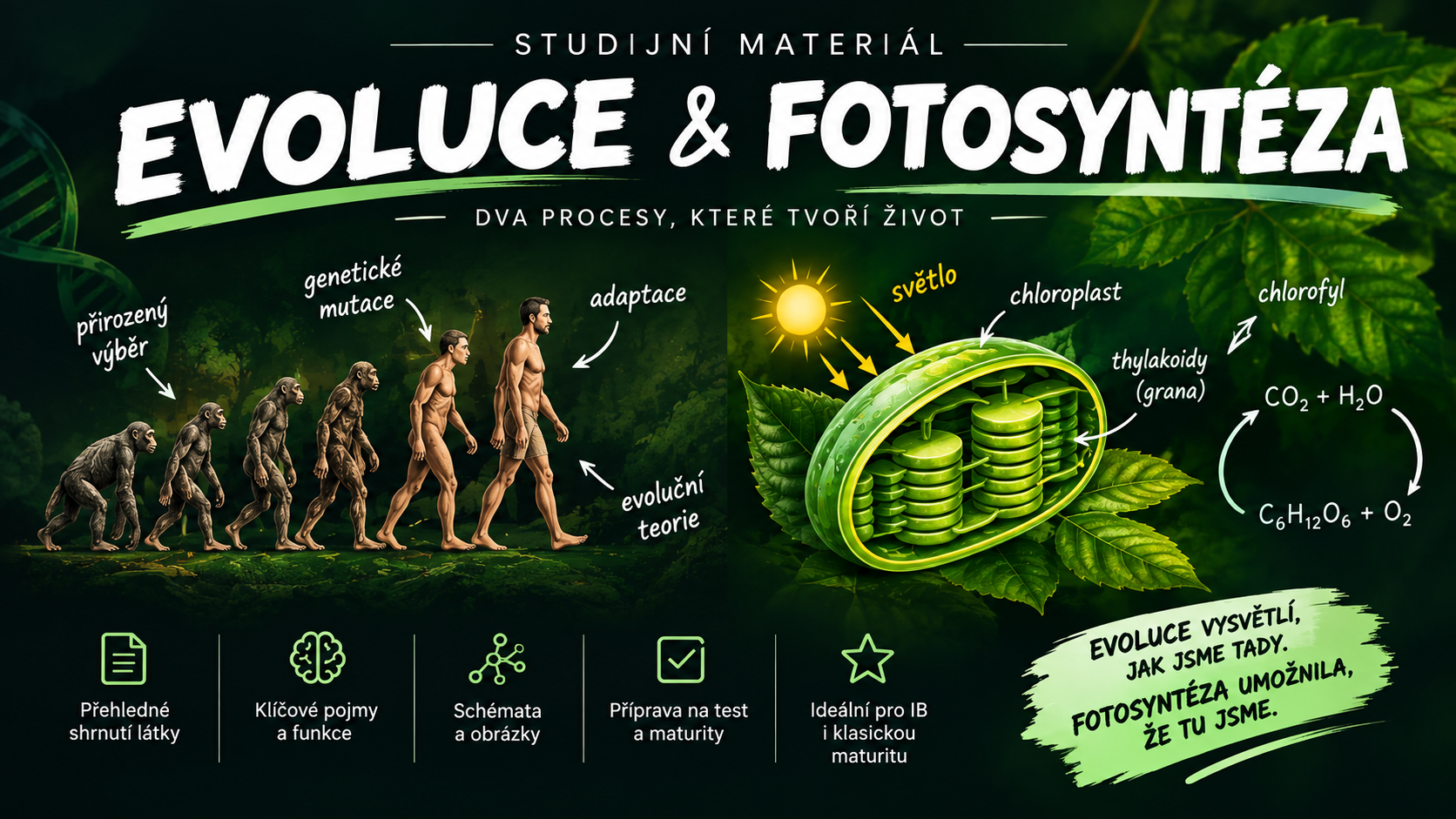 Evoluce a Fotosyntéza