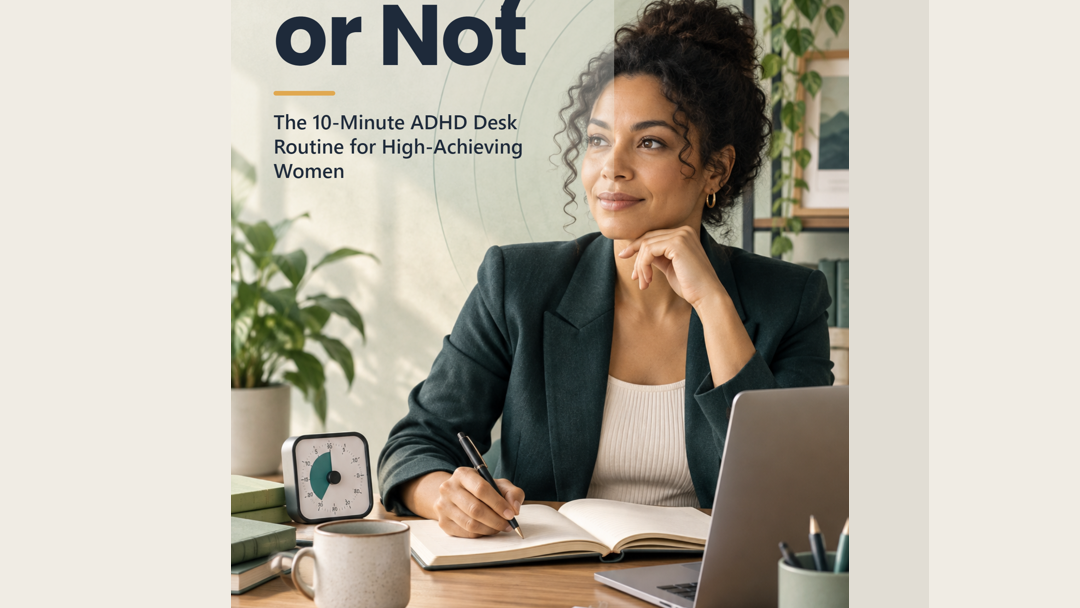 Ready or Not: The 10-Minute ADHD Desk Routine for High-Achieving Women