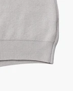 PULL DEMI-ZIP MAILLE RAFFINÉ