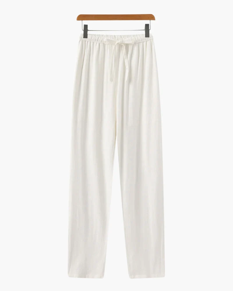 MARRAKECH PANTALON LIN SLIM