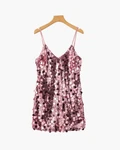 STÉPHANIE MINI ROBE SEQUINS