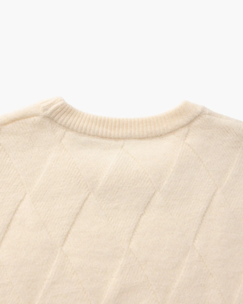 PULL COL ROND LOSANGES