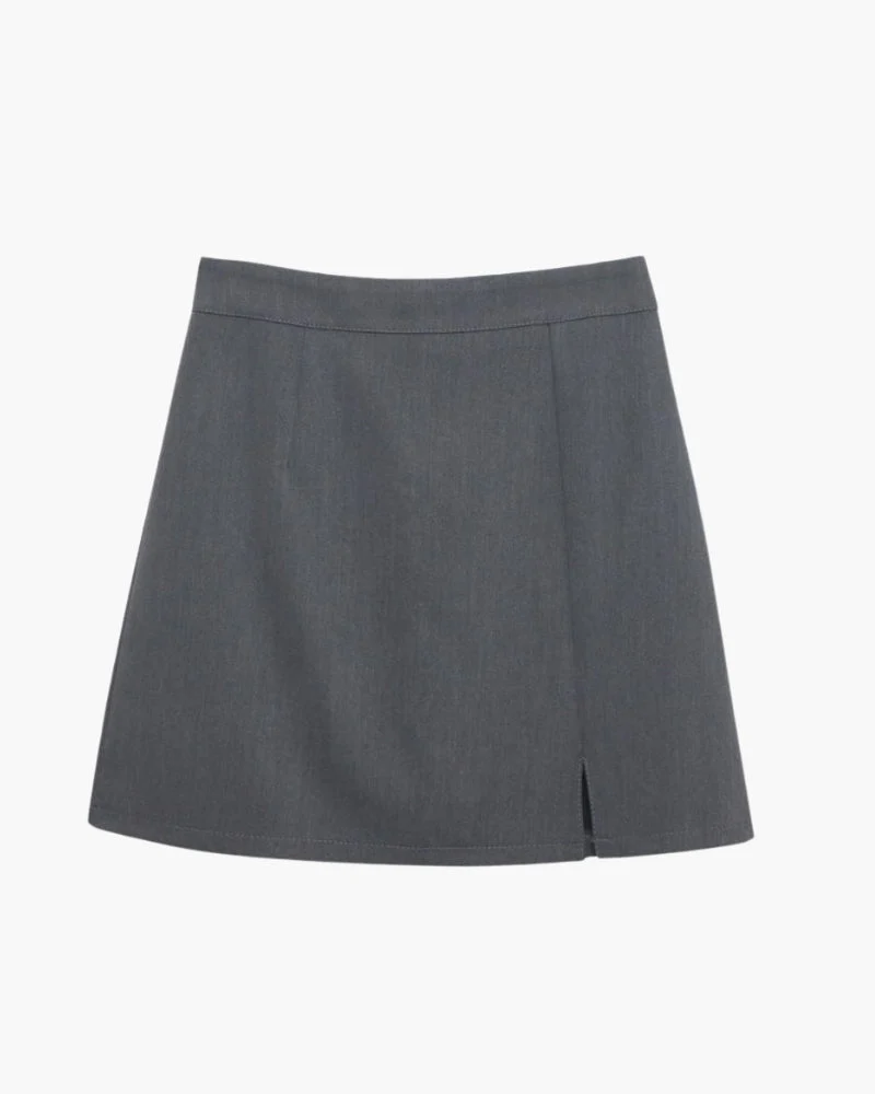 OXFORD JUPE DROITE