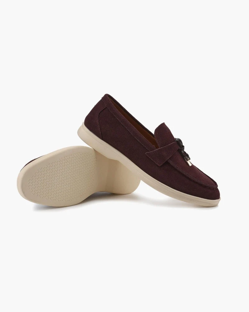MOCASSINS DAIM DAME