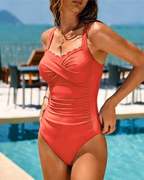 SILHOUETTE MAILLOT UNE PIÈCE CROISÉ