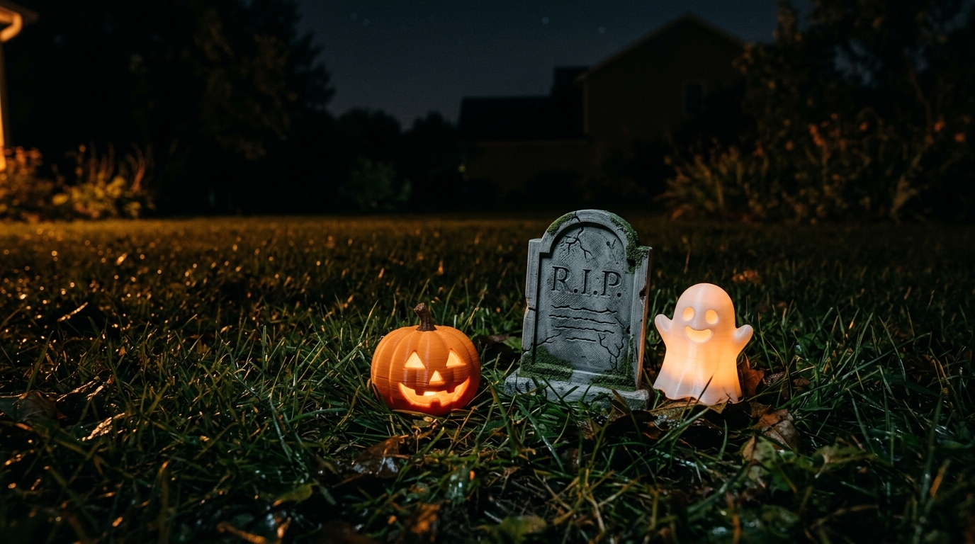 Halloween Yard Props STL Pack