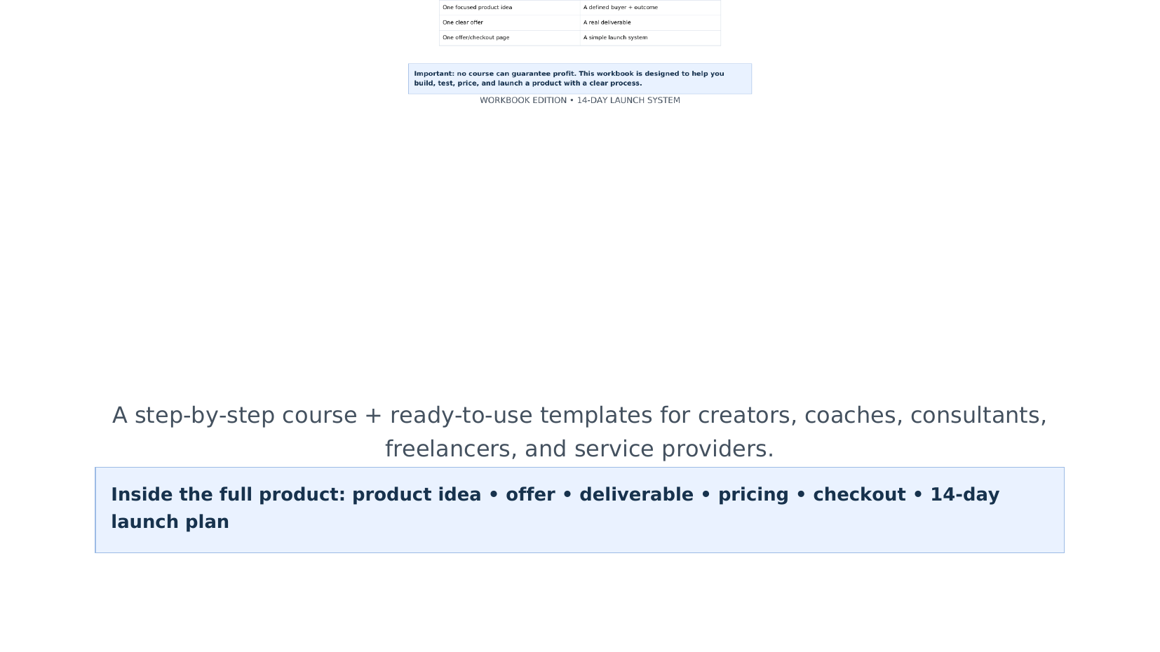 Digital Product Launch Blueprint