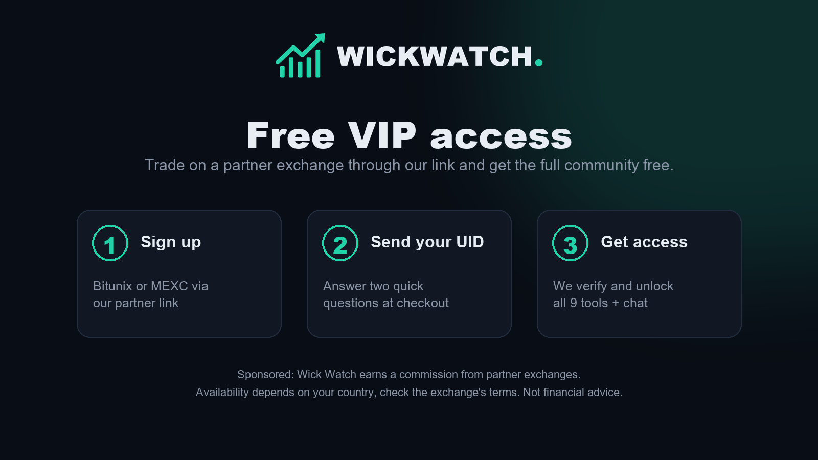 VIP Access (Free via Partner Exchange)