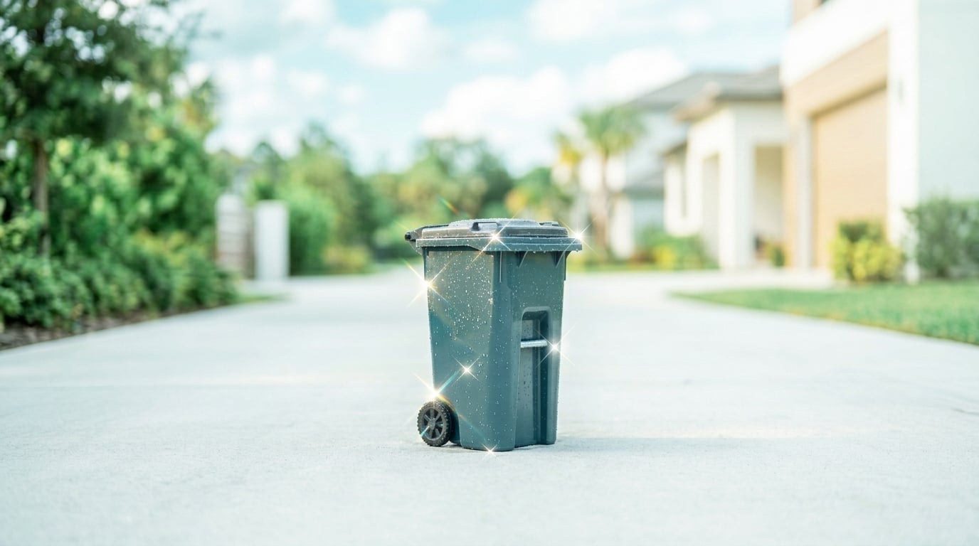 Trash Can Cleaning