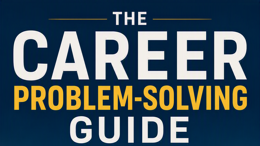 THE CAREER PROBLEM-SOLVING GUIDE