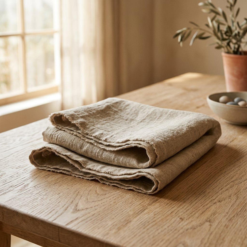 Flax Linen Table Runner