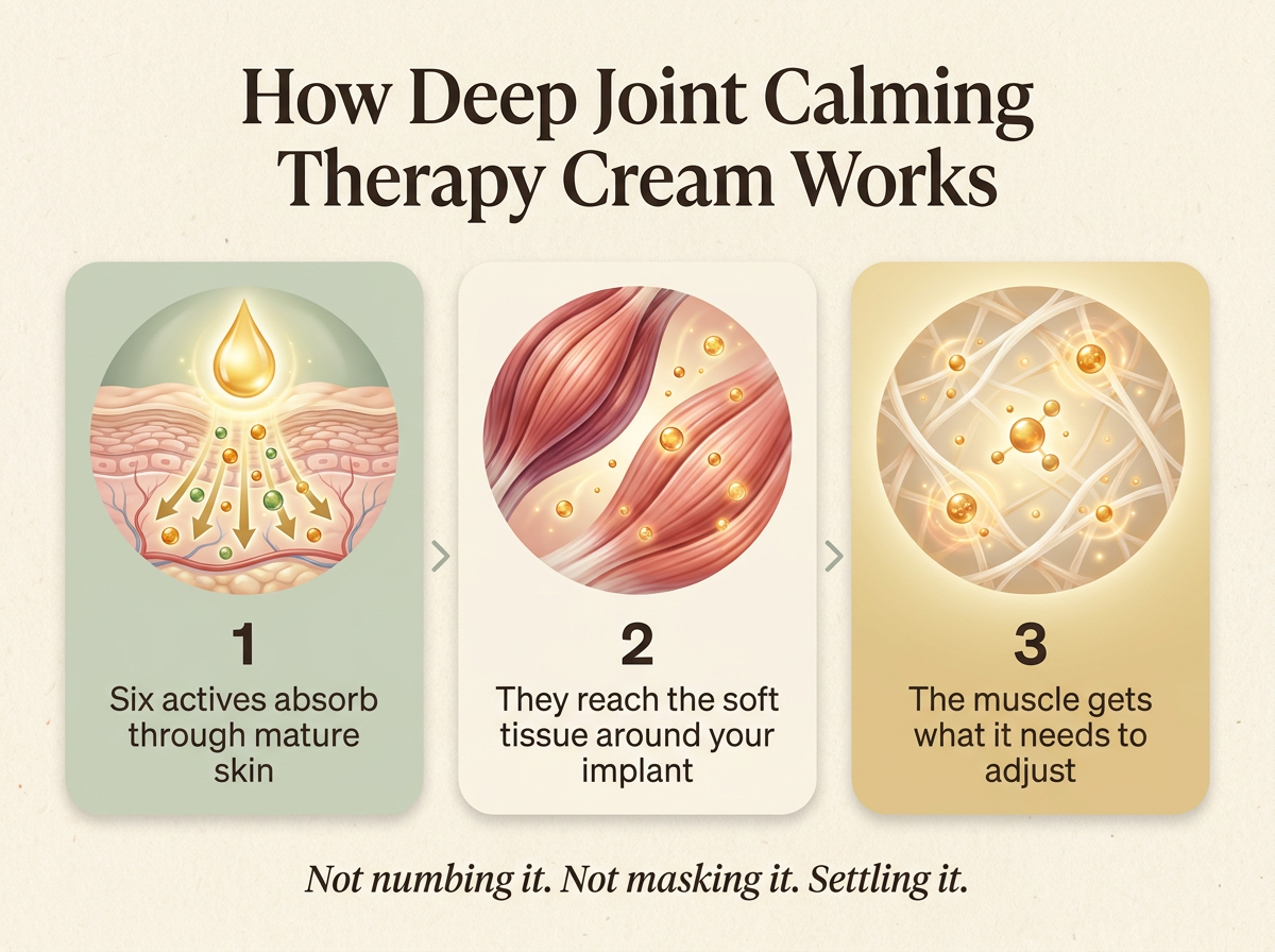 Nepimi Organics Deep Joint Calming Therapy Cream Post Op | NS