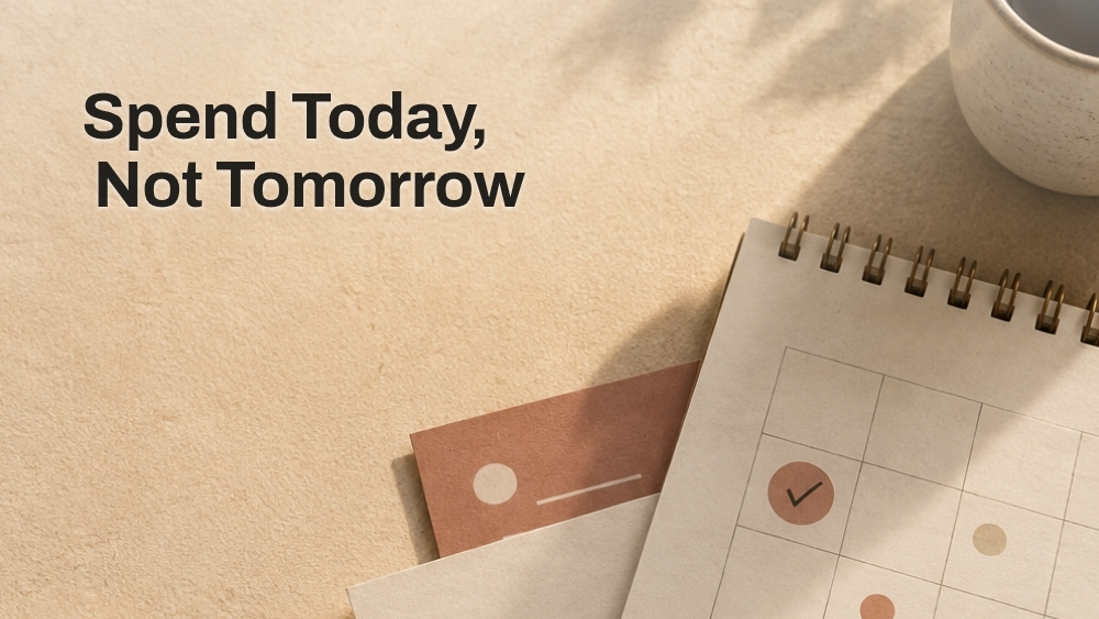 Spend Today, Not Tomorrow