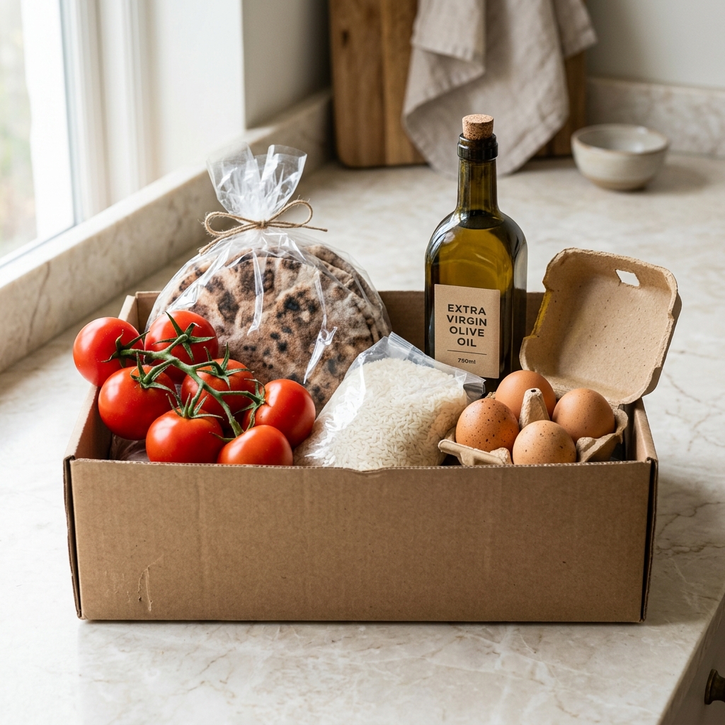Weekly grocery box