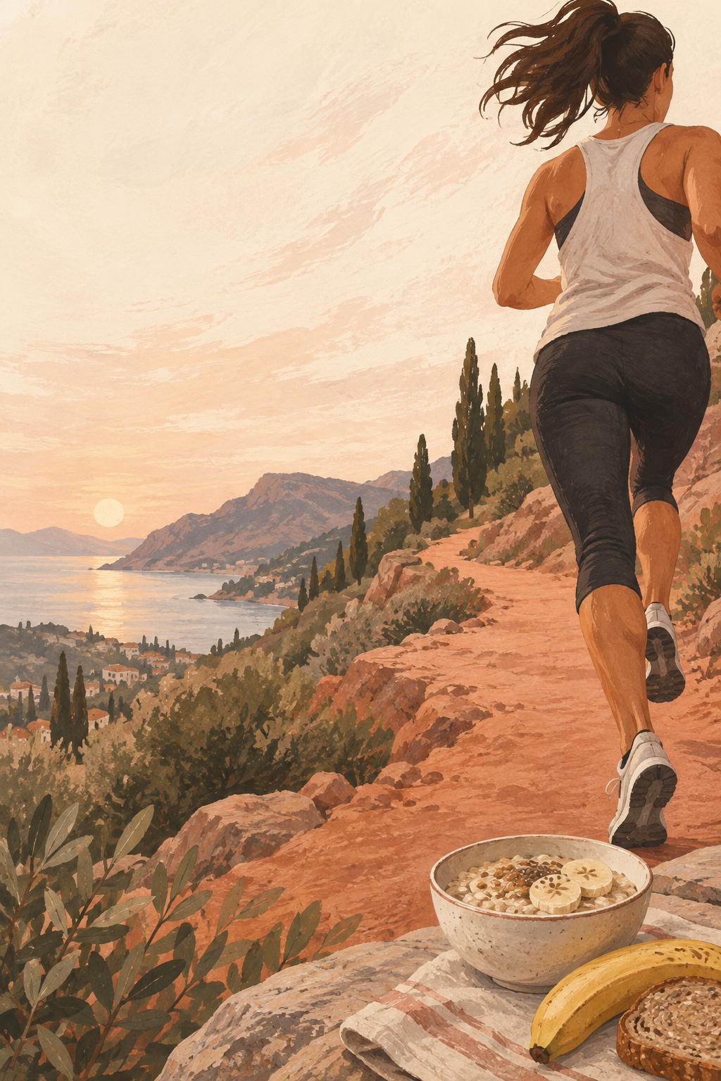 Que manger avant de courir?