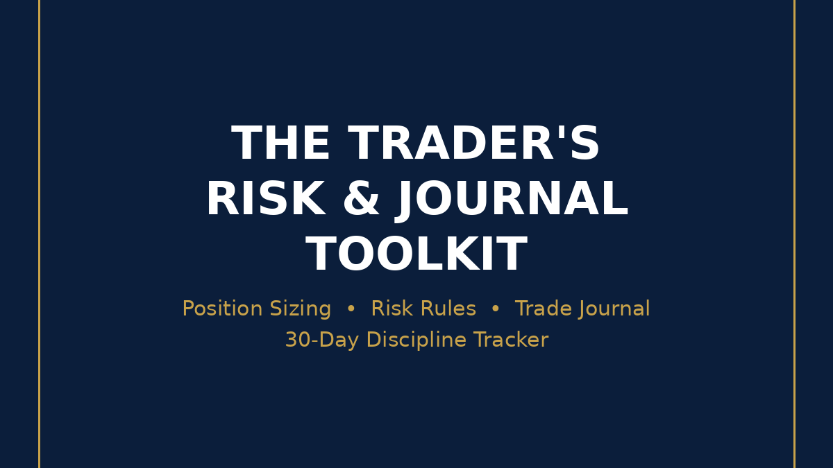 The Trader's Risk & Journal Toolkit