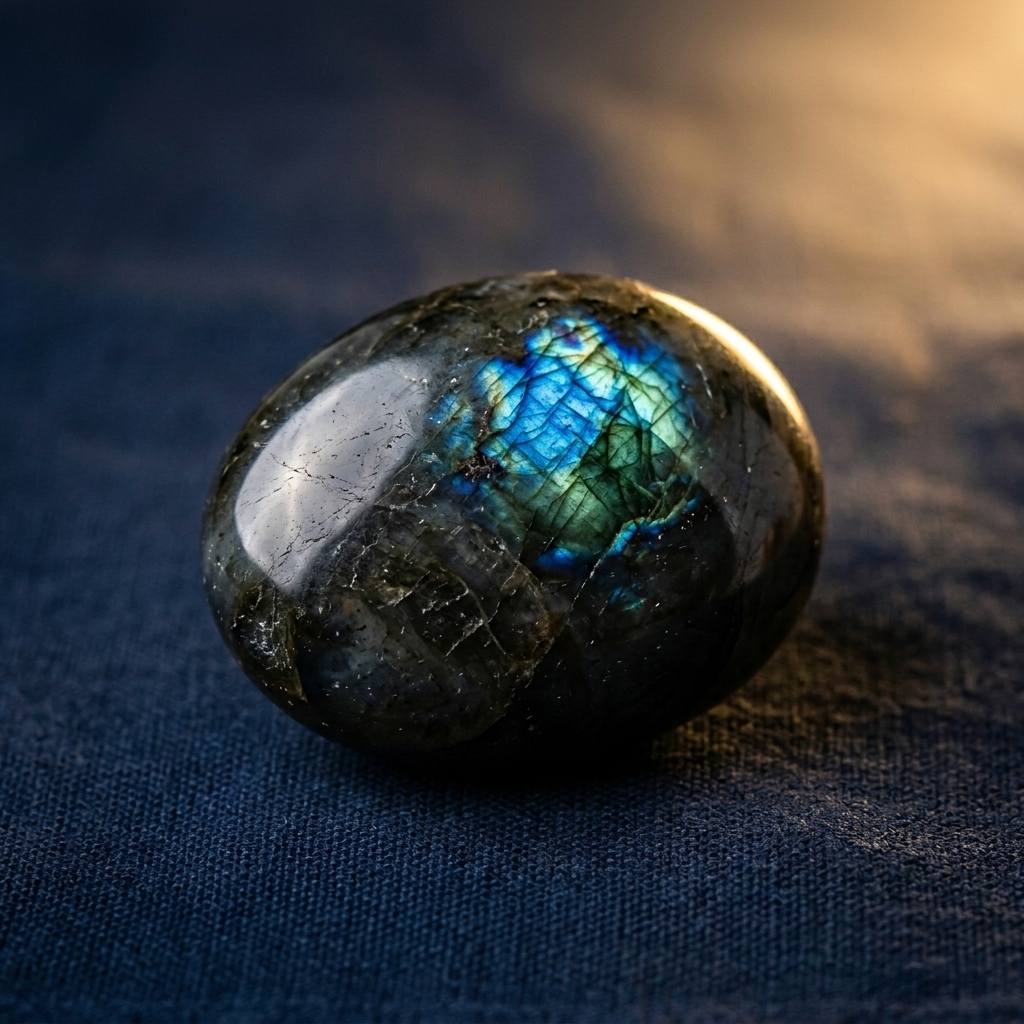 Labradorite Palm Stone