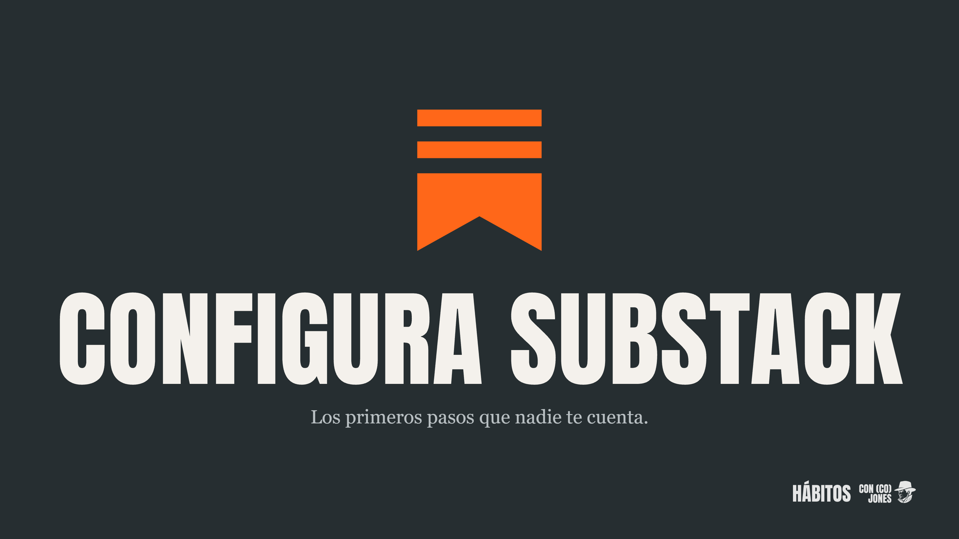 Configura tu Substack profesional