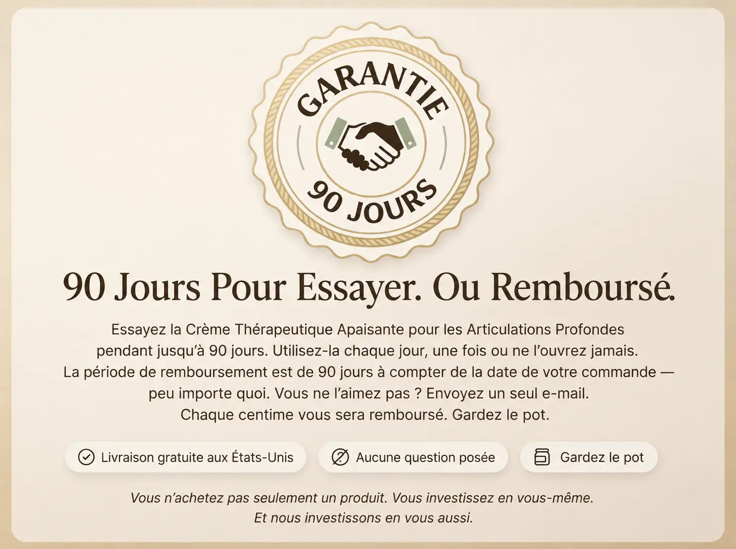 Nepimi | Crème thérapeutique apaisante pour les articulations (Canada FR)
