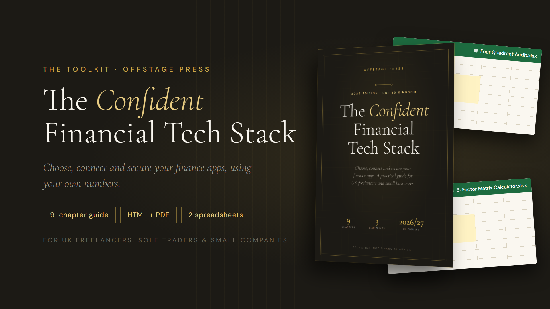 The Confident Financial Tech Stack: The Toolkit