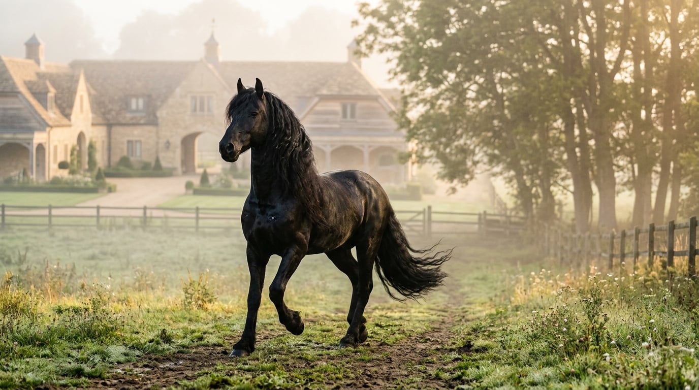 Midnight — Friesian Stallion