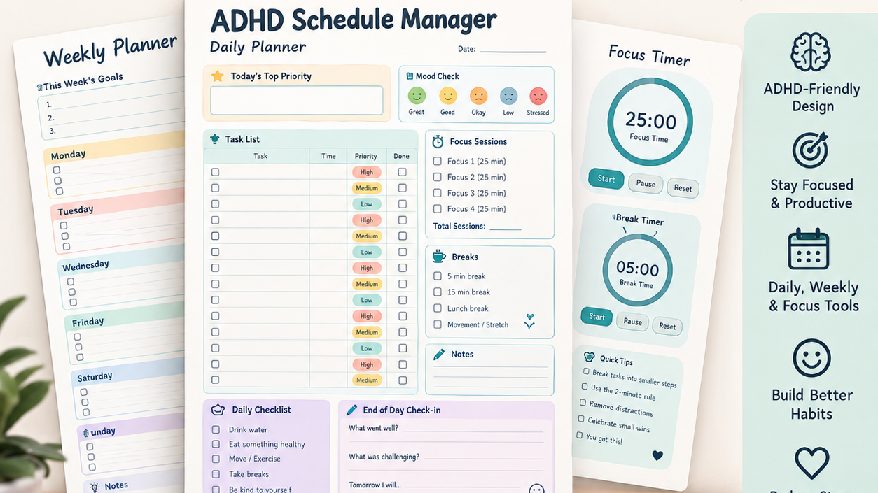 ADHD Schedule Manager