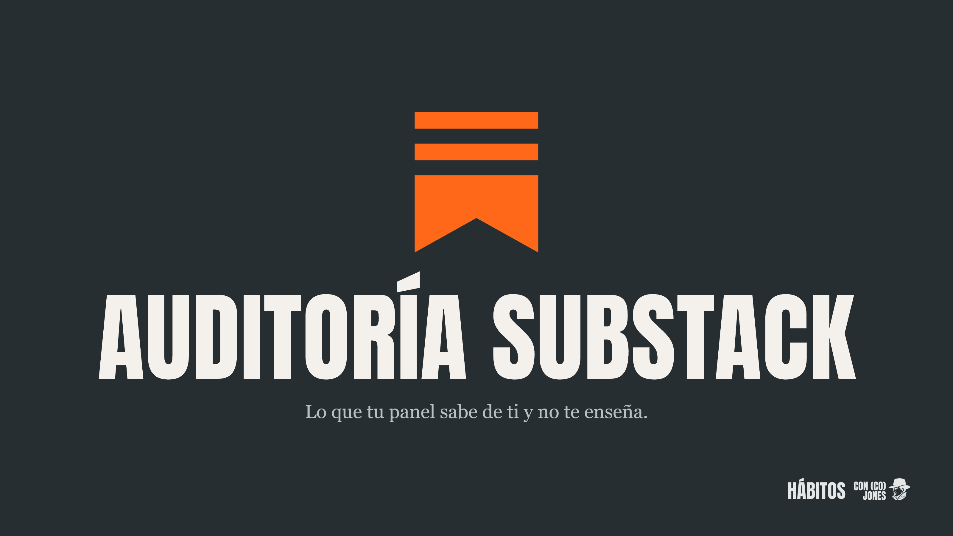 Auditoría completa de tu Substack